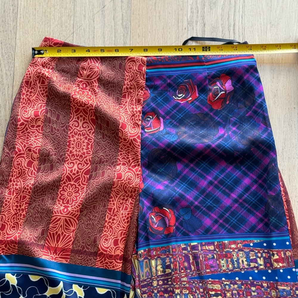 STAUD Multicolor Patchwork Pants - Picture 10 of 16